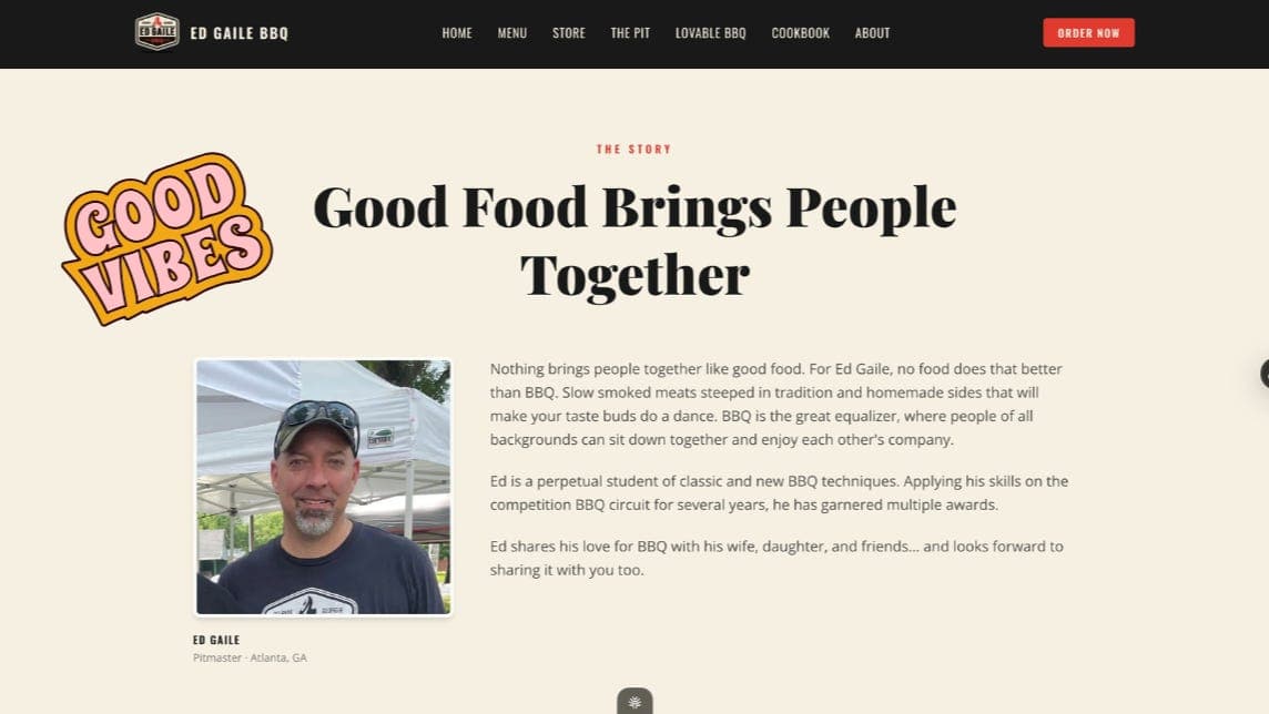 Replacing my Wordpress BBQ site with a Vibe Coded Solution.